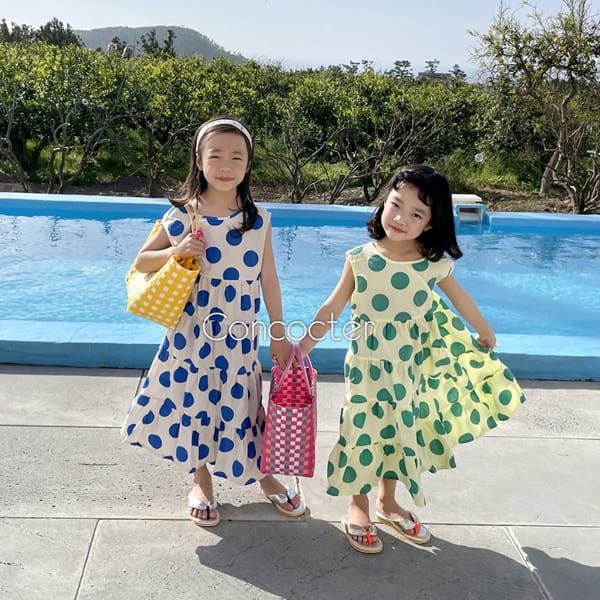 CONCOCTER - Korean Children Fashion - #Kfashion4kids - Pocari Tiered One-piece