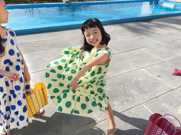 CONCOCTER - Korean Children Fashion - #Kfashion4kids - Pocari Tiered One-piece - 12