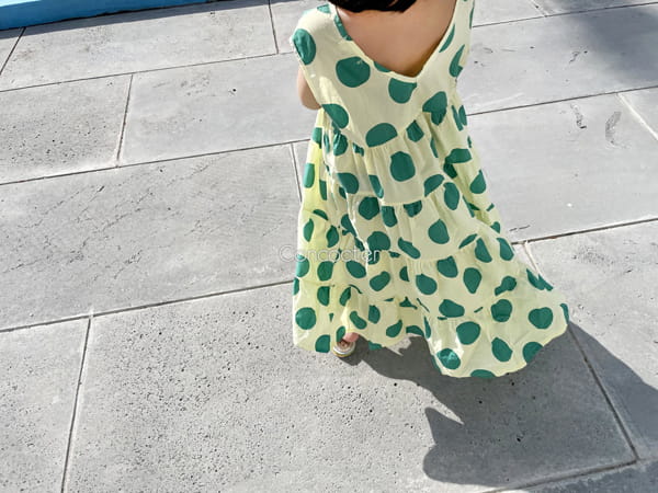 CONCOCTER - Korean Children Fashion - #Kfashion4kids - Pocari Tiered One-piece - 4