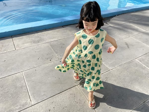 CONCOCTER - Korean Children Fashion - #Kfashion4kids - Pocari Tiered One-piece - 5