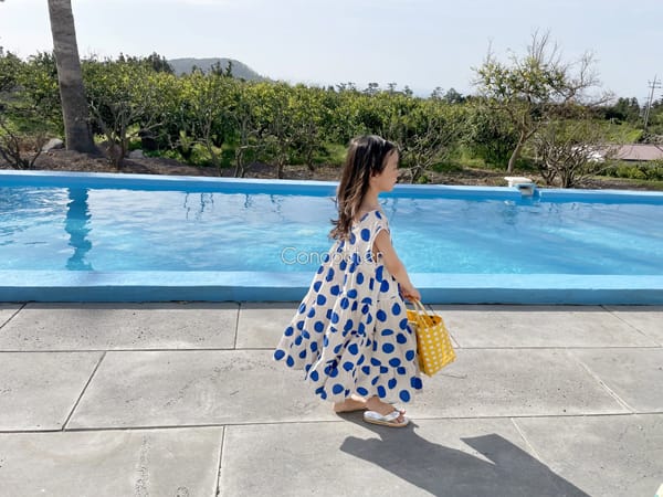 CONCOCTER - Korean Children Fashion - #Kfashion4kids - Pocari Tiered One-piece - 9