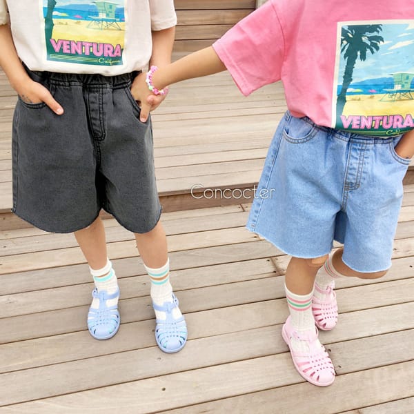 CONCOCTER - Korean Children Fashion - #Kfashion4kids - Style Up Cutting Jeans