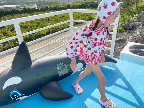 CONCOCTER - Korean Children Fashion - #Kfashion4kids - Strawberry Frill Swimwear - 8