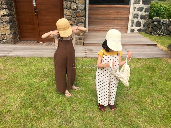 CONCOCTER - Korean Children Fashion - #Kfashion4kids - Your Can My Can Linen Overall - 11