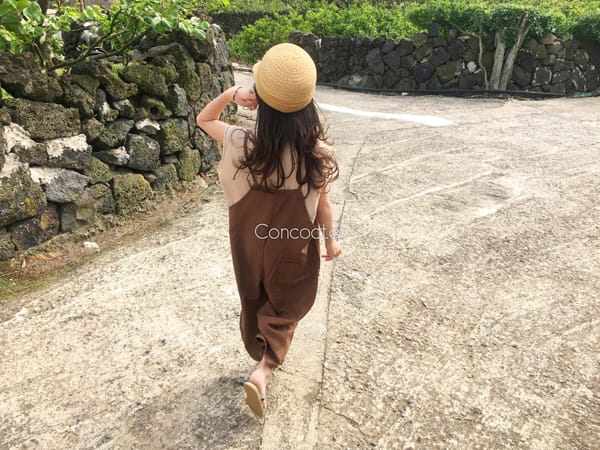 CONCOCTER - Korean Children Fashion - #Kfashion4kids - Your Can My Can Linen Overall - 8