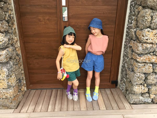 CONCOCTER - Korean Children Fashion - #Kfashion4kids - Simply Linen Sleeveless Top Bottom Set - 10