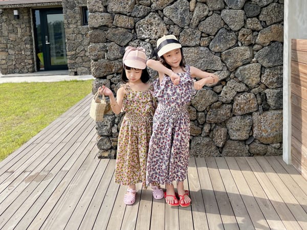 CONCOCTER - Korean Children Fashion - #Kfashion4kids - Talking Frill Sleeveless Top Bottom Set - 11
