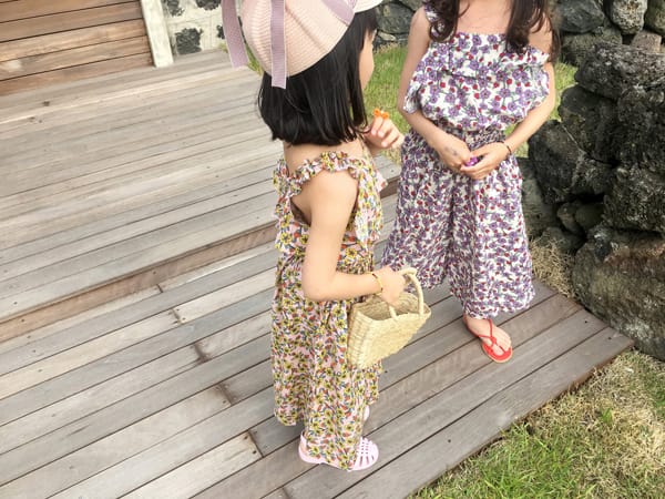 CONCOCTER - Korean Children Fashion - #Kfashion4kids - Talking Frill Sleeveless Top Bottom Set - 3