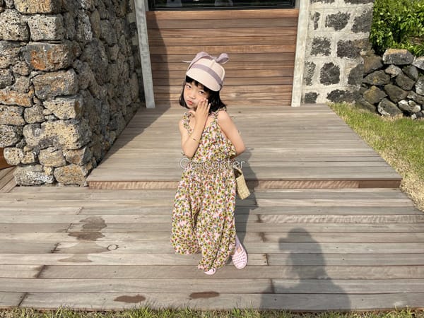 CONCOCTER - Korean Children Fashion - #Kfashion4kids - Talking Frill Sleeveless Top Bottom Set - 7