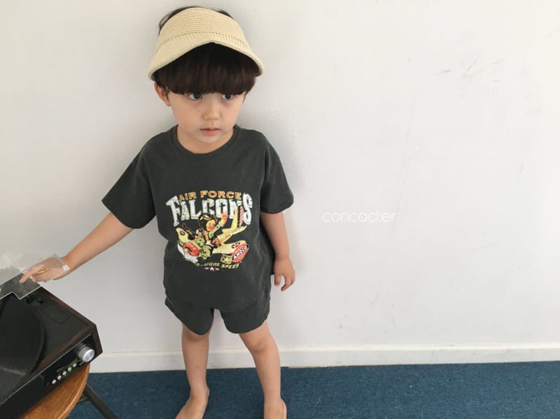CONCOCTER - Korean Children Fashion - #Kfashion4kids - Air Pos Top Bottom Set - 10