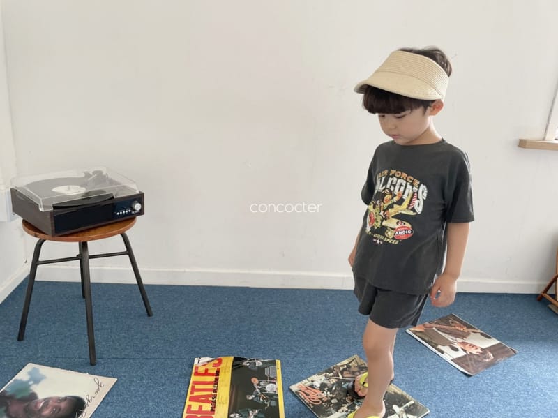 CONCOCTER - Korean Children Fashion - #Kfashion4kids - Air Pos Top Bottom Set - 11