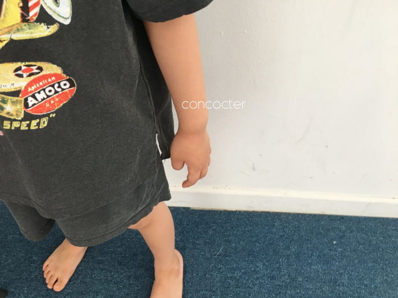 CONCOCTER - Korean Children Fashion - #Kfashion4kids - Air Pos Top Bottom Set - 6