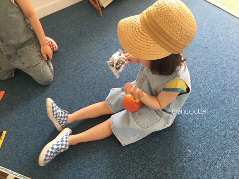 CONCOCTER - Korean Children Fashion - #Kfashion4kids - Pocket Denim Overall - 7