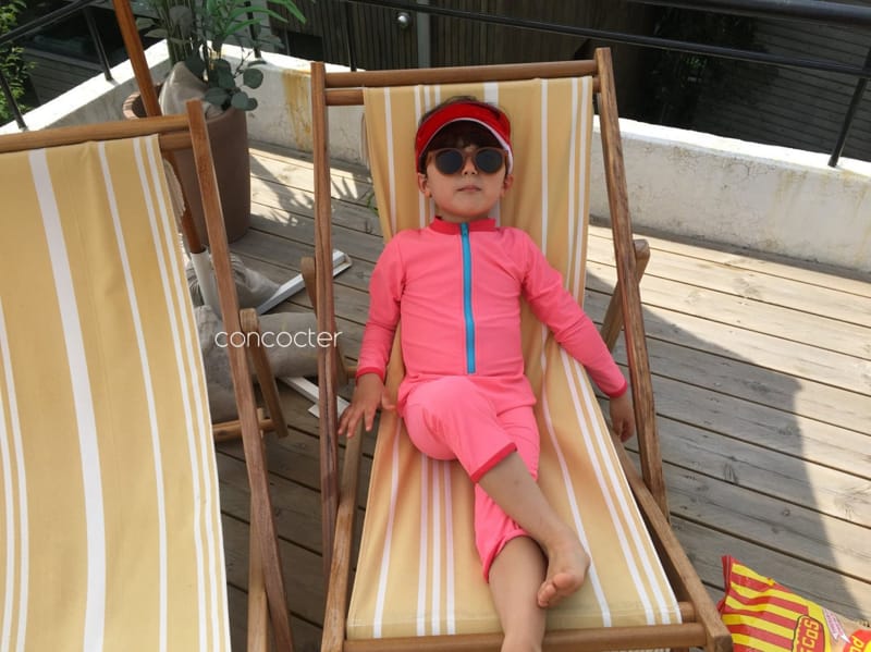 CONCOCTER - Korean Children Fashion - #Kfashion4kids - Bear Cool All in One Rashguard - 12