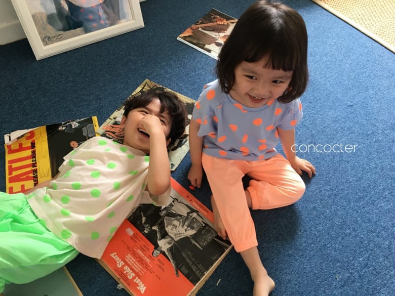 CONCOCTER - Korean Children Fashion - #Kfashion4kids - Neon Dots Sleeveless - 3