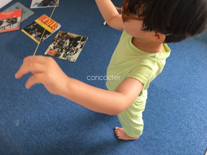 CONCOCTER - Korean Children Fashion - #Kfashion4kids - Cool Noodle Softly Top Bottom Set - 7