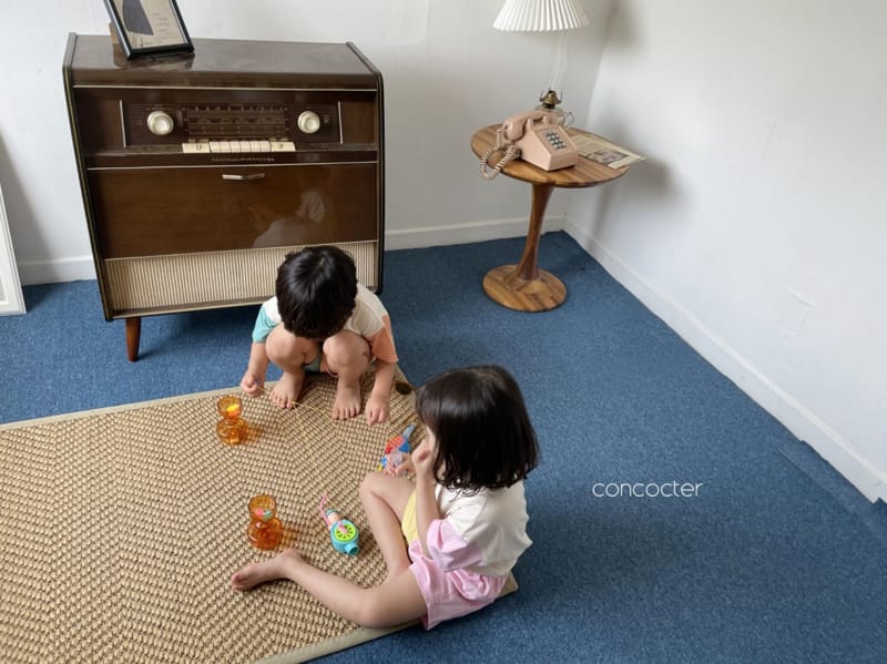 CONCOCTER - Korean Children Fashion - #Kfashion4kids - Jelly Jelly Top Bottom Set - 12