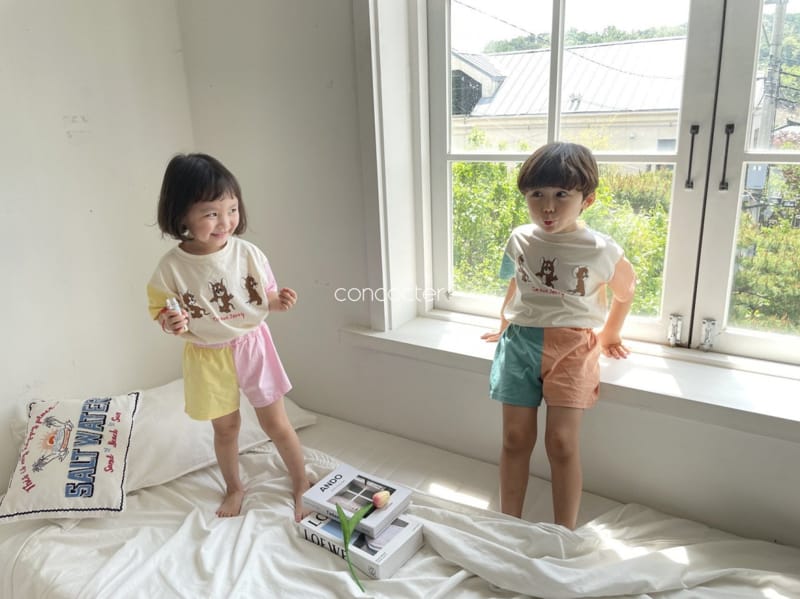 CONCOCTER - Korean Children Fashion - #Kfashion4kids - Jelly Jelly Top Bottom Set - 2