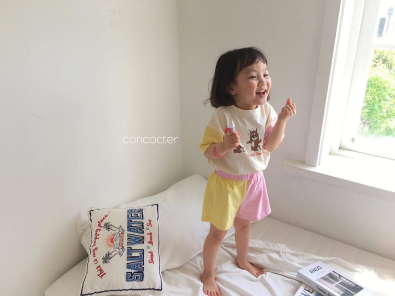CONCOCTER - Korean Children Fashion - #Kfashion4kids - Jelly Jelly Top Bottom Set - 3