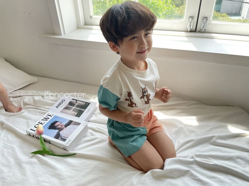 CONCOCTER - Korean Children Fashion - #Kfashion4kids - Jelly Jelly Top Bottom Set - 5