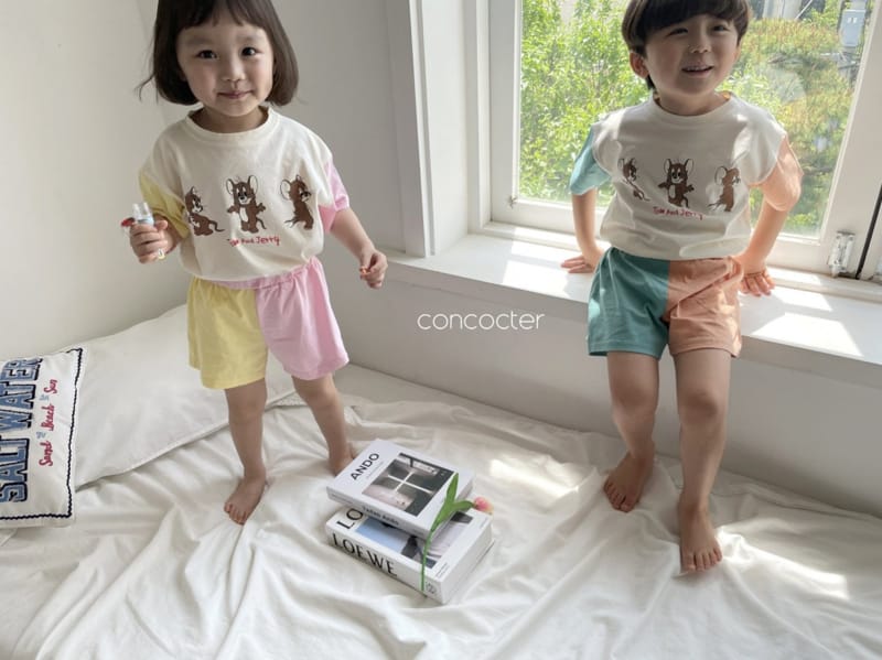 CONCOCTER - Korean Children Fashion - #Kfashion4kids - Jelly Jelly Top Bottom Set - 6