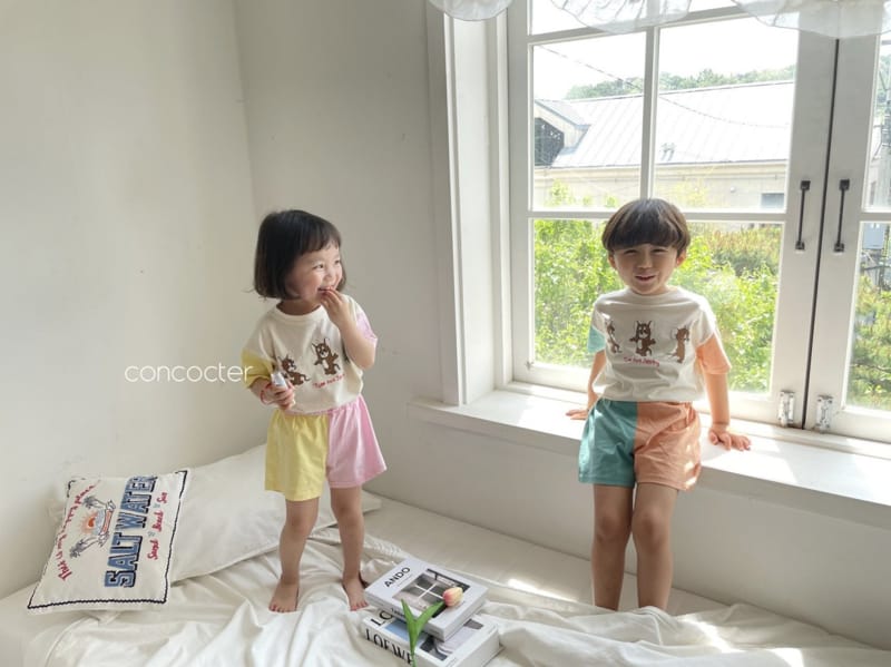 CONCOCTER - Korean Children Fashion - #Kfashion4kids - Jelly Jelly Top Bottom Set - 7