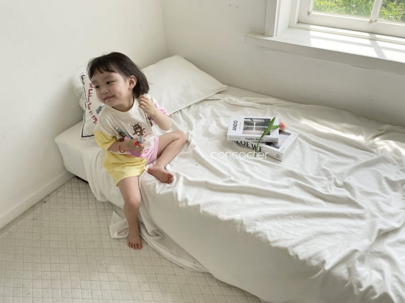 CONCOCTER - Korean Children Fashion - #Kfashion4kids - Jelly Jelly Top Bottom Set - 8