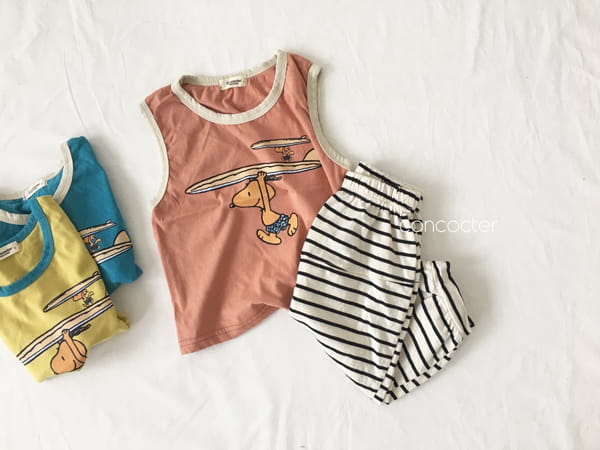CONCOCTER - Korean Children Fashion - #Kfashion4kids - Color Snoop Sleevelss - 5