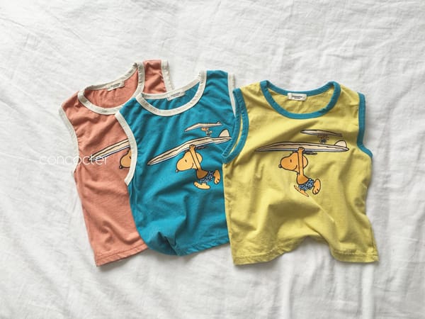 CONCOCTER - Korean Children Fashion - #Kfashion4kids - Color Snoop Sleevelss - 8
