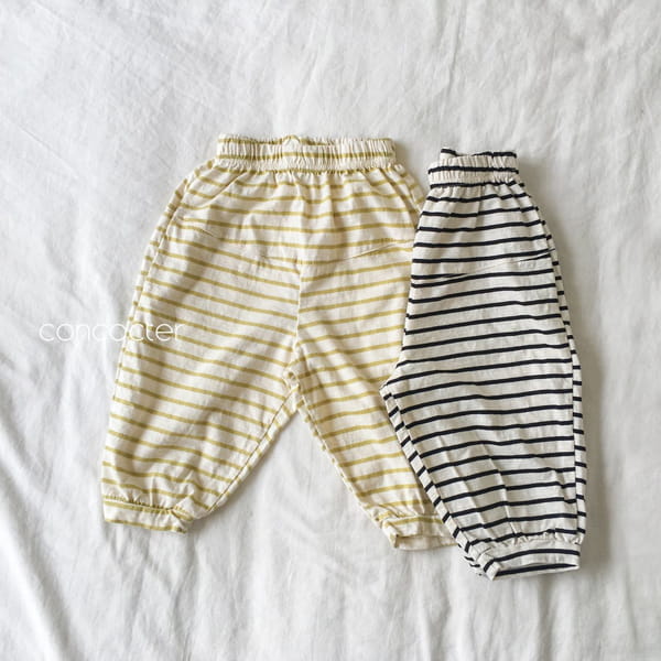 CONCOCTER - Korean Children Fashion - #Kfashion4kids - Melon Stripes Jogger Pants