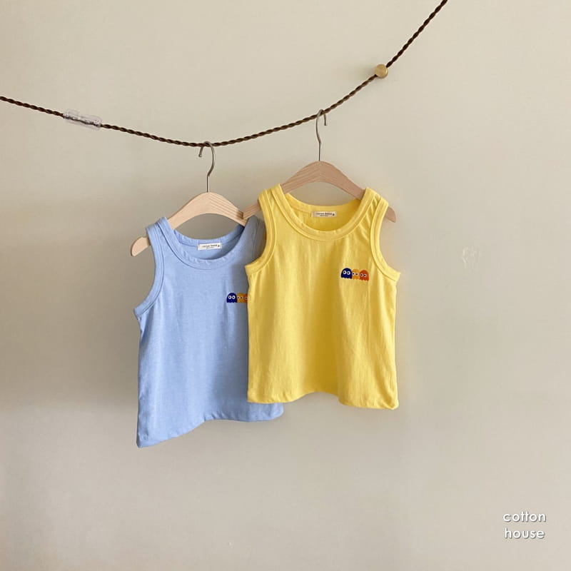 COTTON HOUSE - Korean Children Fashion - #Kfashion4kids - Pack Embroidery Sleeveless - 12