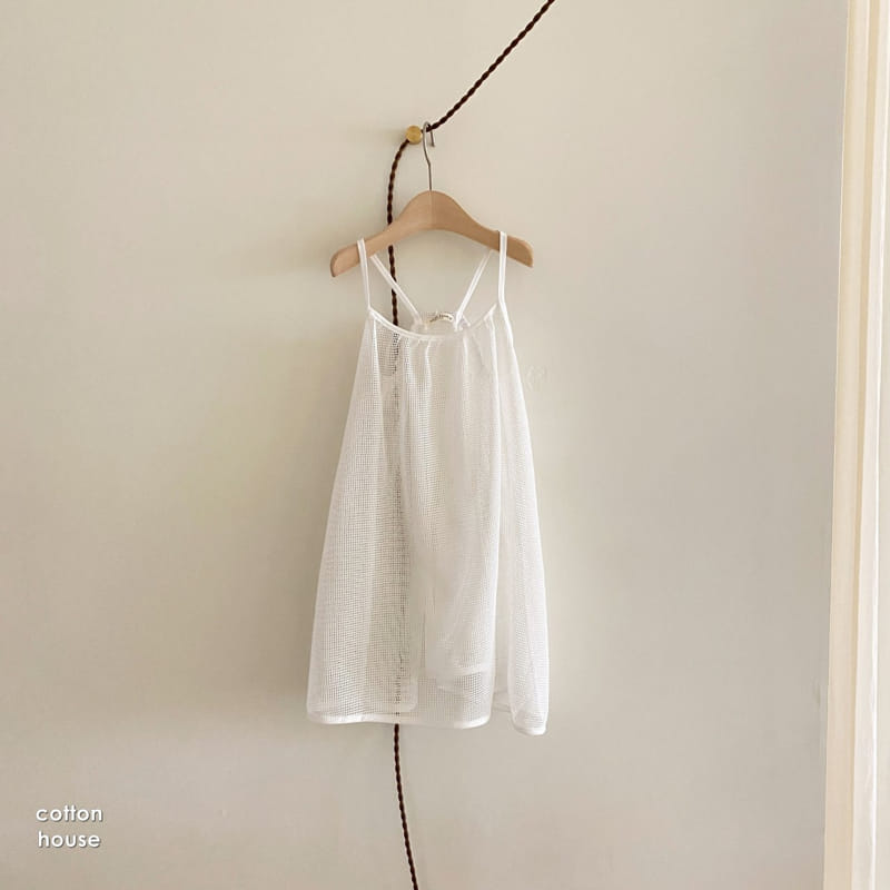 COTTON HOUSE - Korean Children Fashion - #Kfashion4kids - Mesh One-piece - 3