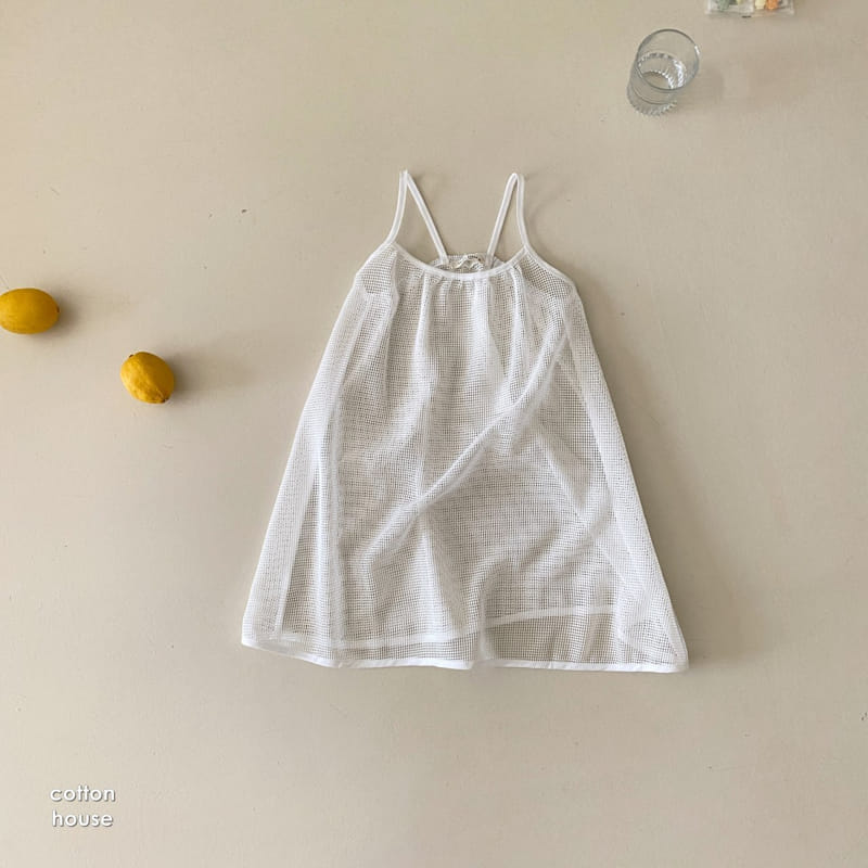 COTTON HOUSE - Korean Children Fashion - #Kfashion4kids - Mesh One-piece - 6