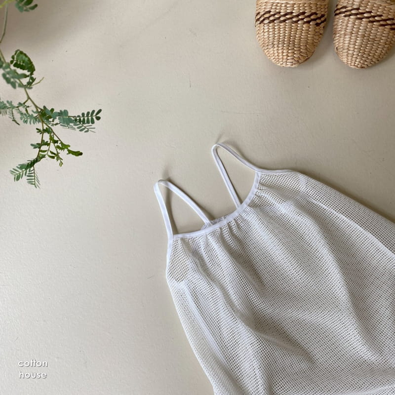 COTTON HOUSE - Korean Children Fashion - #Kfashion4kids - Mesh One-piece - 9