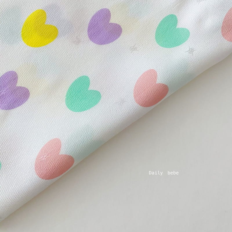 DAILY BEBE - Korean Children Fashion - #Kfashion4kids - Rayon Top Bottom Set - 10