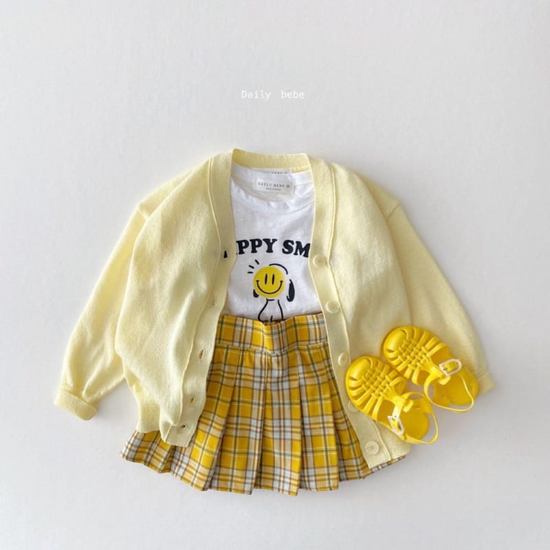 DAILY BEBE - Korean Children Fashion - #Kfashion4kids - Summer Linen Cardigan - 4