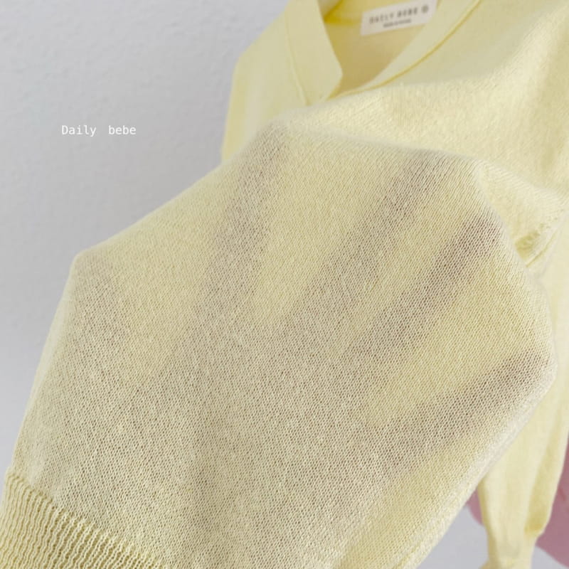 DAILY BEBE - Korean Children Fashion - #Kfashion4kids - Summer Linen Cardigan - 8