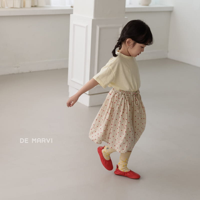 DE MARVI - Korean Children Fashion - #Kfashion4kids - Summer Dot Skirt - 12