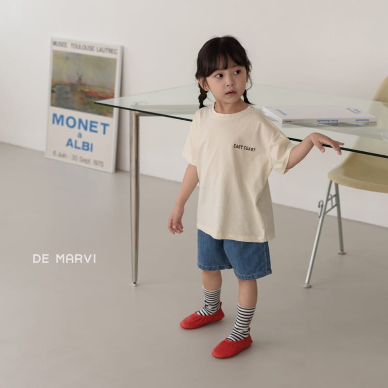 DE MARVI - Korean Children Fashion - #Kfashion4kids - Maro Denim Shorts - 10