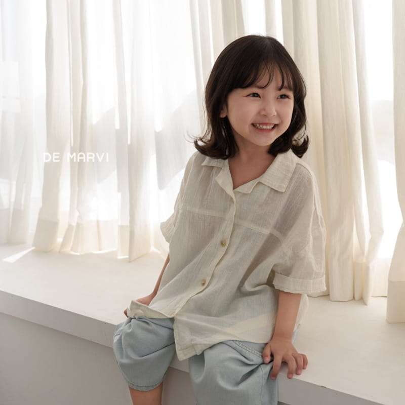DE MARVI - Korean Children Fashion - #Kfashion4kids - Letter Shirt - 6