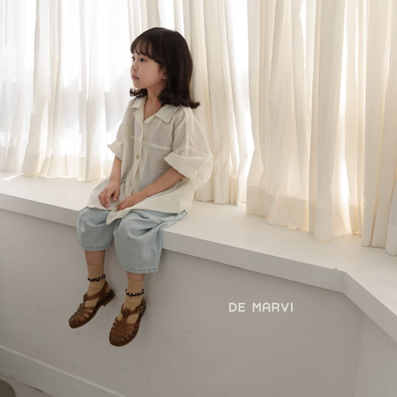 DE MARVI - Korean Children Fashion - #Kfashion4kids - Letter Shirt - 7