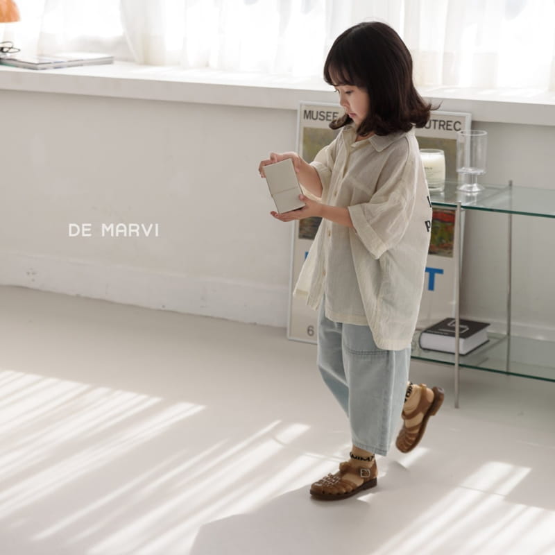 DE MARVI - Korean Children Fashion - #Kfashion4kids - Letter Shirt - 8