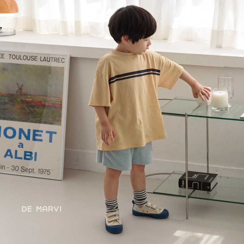 DE MARVI - Korean Children Fashion - #Kfashion4kids - Line Tee - 12