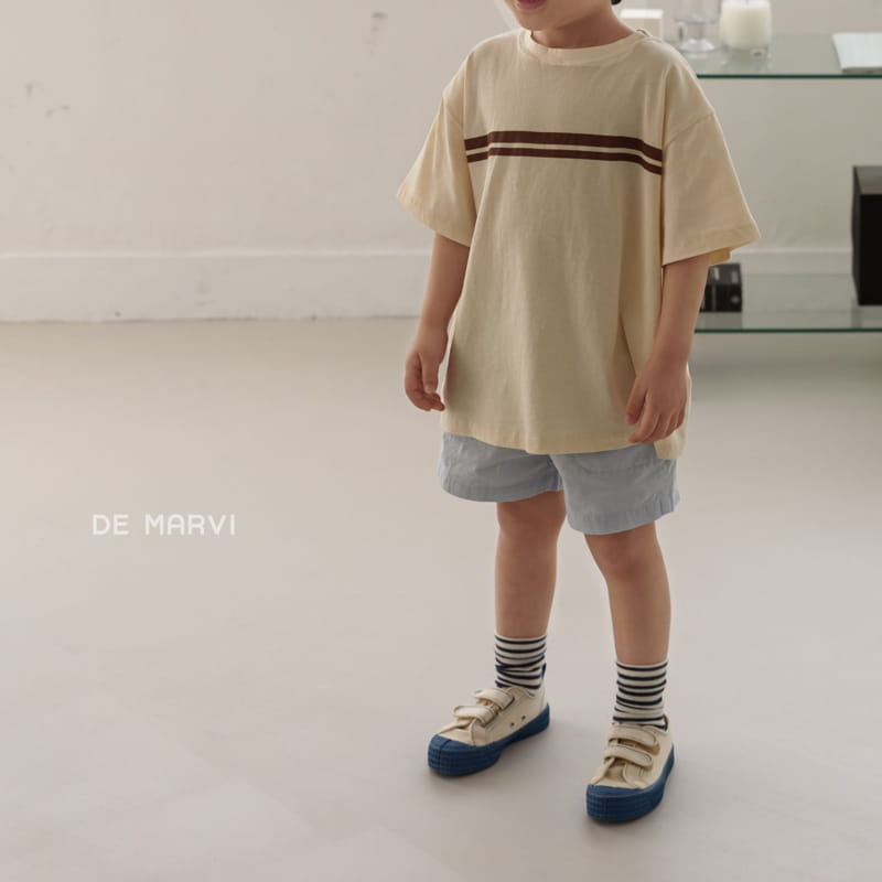 DE MARVI - Korean Children Fashion - #Kfashion4kids - Line Tee - 4