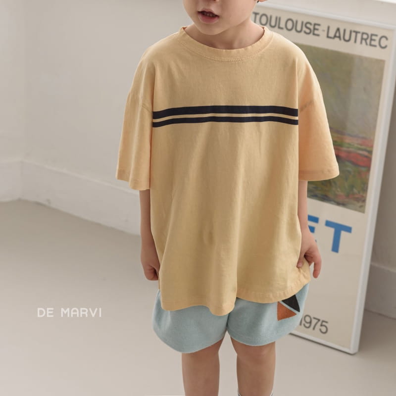 DE MARVI - Korean Children Fashion - #Kfashion4kids - Line Tee - 7