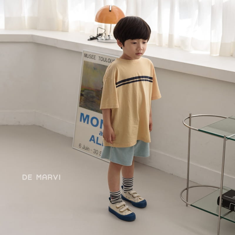 DE MARVI - Korean Children Fashion - #Kfashion4kids - Line Tee - 8