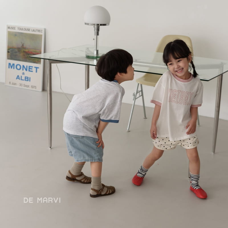 DE MARVI - Korean Children Fashion - #Kfashion4kids - Victory Tee - 2