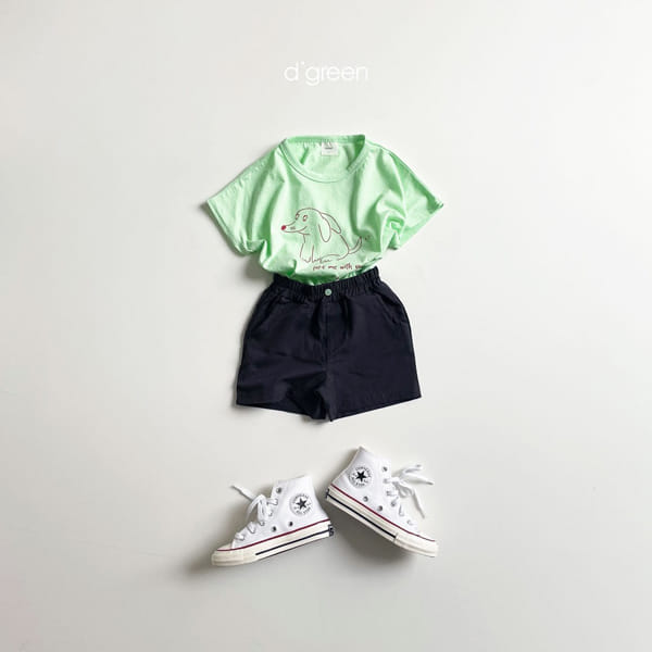 DIGREEN - Korean Children Fashion - #Kfashion4kids - Half Half Top Bottom Set - 11