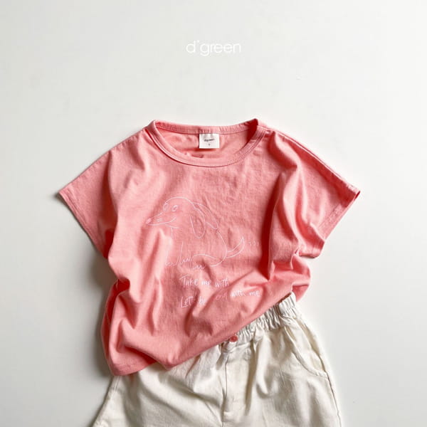 DIGREEN - Korean Children Fashion - #Kfashion4kids - Half Half Top Bottom Set - 7
