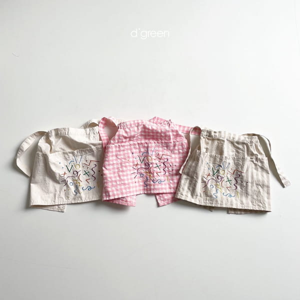 DIGREEN - Korean Children Fashion - #Kfashion4kids - Lilly Apron Skirt - 2